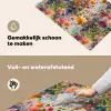 Zomers - Kleurrijk - Patroon - Bloemen Inductie beschemer met haakjes klein 777 -ky-schoon-nl