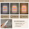 Educatief - Leren tellen - Regenboog  - Eenhoorn - Getallen Light Box met kabel klein -USP_lichtkleurNL