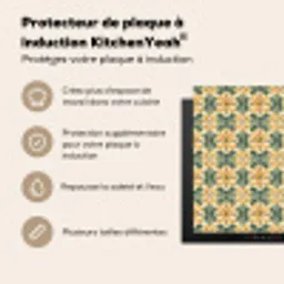 Keramiek - Verweerd - Kleurrijk Inductie beschermer vinyl 3mm middel 274 -usfeer2_FR