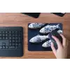 Vissen - Delfts - Blauw - Keramiek muismat rubber klein -toetsenbord