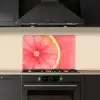 Grapefruit - Roze - Levendig keuken achterwand spatscherm klein -sfeer1