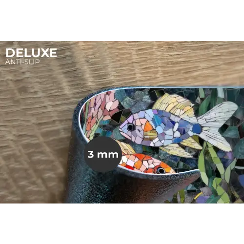 Vissen - Koraal - Zee - Mozaïek Placemat vinyl groot -closeup