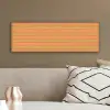 Zee - Rood - Geel - Strepen canvas 2cm klein 828 -sfeer3