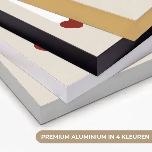 Quote - Tekstballon - Hartjes Textielframe zwart klein -USP_kleurenNL