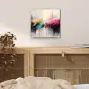 Dynamisch - Abstract - Kleurrijk - Zwart plexiglas 5mm klein -sfeer4
