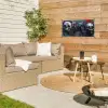 Schedels - Graffiti - Abstract tuinposter los doek klein -sfeer4