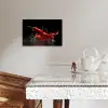 Peper - Rood - Zwart - Water - Groente KitchenYeah - Keuken - Canvas klein -sfeer3