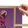 Panter - Zonnebril - Kauwgombel - Roze Light Box met batterij (Wandlamp) middel -USP_websiteprintNL