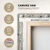 Terrazzo - Patroon - Groen canvas 2cm xxl 828 -sfeer2