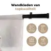 Huisje - Suiker - Pastel Wandkleed katoen klein -sfeer2