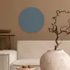 Kleuren - Blauw - Interieur Wandcirkel kunststof plaat 5mm dik klein 188 -sfeer1