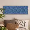 Frans - Citroen -  Stippen - Wit - Blauw canvas 2cm klein 828 -sfeer1