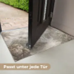 Jungle - Watervallen - Tropisch - Illustratie Deurmat klein -USP_DE