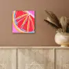 Grapefruit - Geschilderd - Roze - Strepen aluminium wit klein -sfeer4