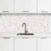 Terrazzo -  Patroon  -  Créme keuken achterwand 2 middel 871 -3d