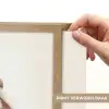 Konijn - Muts - Oren - Beige Light Box met batterij (Wandlamp kind) middel -USP_websiteprintNL