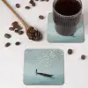 Bloesems - Minimalistisch - Wateroppervlak - Boot onderzetter kurk middel -sfeer2