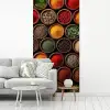 Bakjes - Hout - Kruiden - Kleurrijk fotobehang vinyl groot -woonkamer