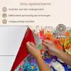 Levensboom - Natuur - Kleurrijk - Boom keuken achterwand spatscherm klein -spatscherm_NL