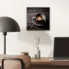 Kop - Koffie - Hout - Bonen aluminium wit klein -sfeer5