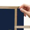 Think big - Blauw - Geel Light Box met batterij (Wandlamp) middel -USP_websiteprintNL