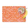 Strepen - Dynamisch - Oranje Placemat vinyl groot 368 -zzzproduct_Kitchenyeah-website