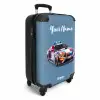 Pijlsnelle politieauto NBS - Handbagage koffer - Kinderen Unisex middel -productfoto_3d