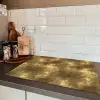 Antiek - Metaallook - Goud Inductie beschermer vinyl 3mm klein 276 -sfeer3