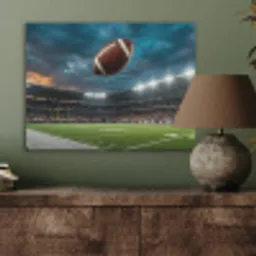 Football - Bal - Stadion - Sport PET vilt klein -sfeer2
