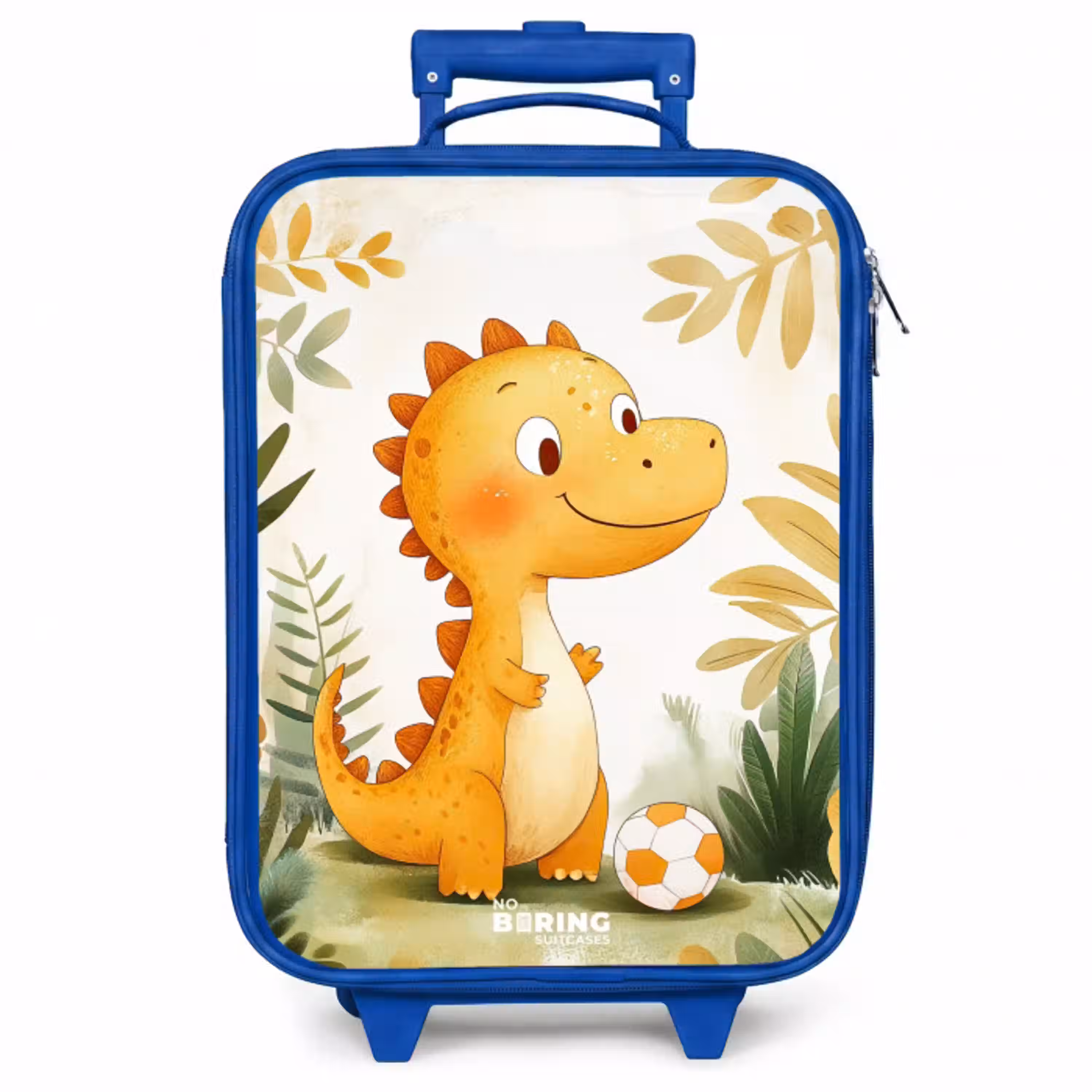 Dino - Voetbal - Oranje Kinderkoffer - Blauw klein -zzz_website3d
