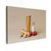 Spaghetti - Melk - Tomaten - Eieren - Brood canvas 2cm klein -z3d
