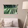 Bladeren - Tropisch - Jungle - Groen Wandkleed katoen klein -sfeer4