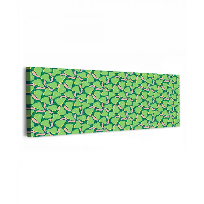Peren - Groen - Roze canvas 2cm klein 828 -z3d