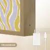 Zebra - Modern - Meerkleurig Light Box met batterij (Wandlamp) middel 907 -USP_websiteoplaadbaarNL