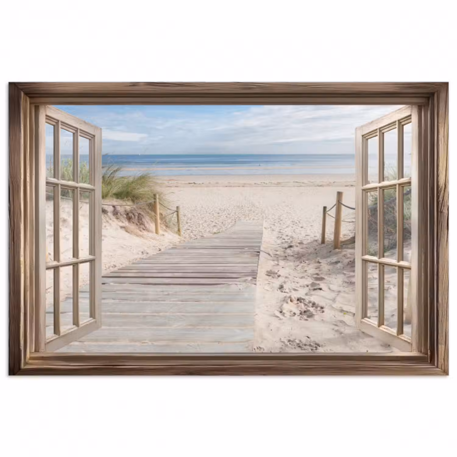 Poster - Durchblick - Strand - Dünen - Weg - Landschaft