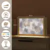 Penseelstreken - Schilderij - Beige Light Box met kabel (Tafellamp) klein -USP_websiteoverzichtNL