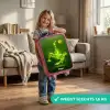 Groene neon omhaal in actie Kinderkoffer - Roze klein -sfeer2_NL