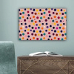 Cirkels - Patroon - Kleurrijk canvas 2cm klein 34 -sfeer4