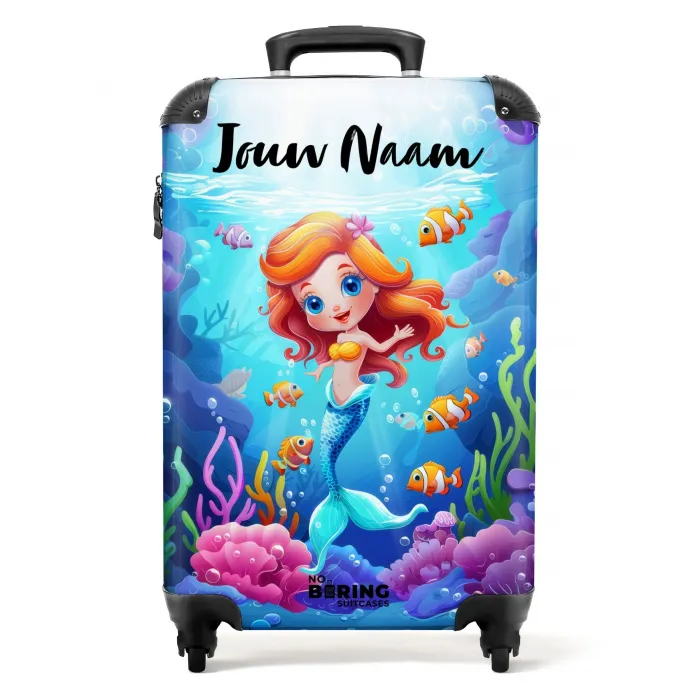 Olivia onderwater NBS - Handbagage koffer - Kinderen Unisex middel -productfoto_recht