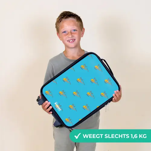 Helikopter heibel Kinderkoffer - Zwart klein -sfeer4_NL