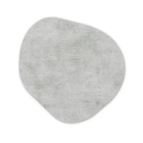 Beton - Grijs - Industrieel - Patroon Wandcirkel Organisch Forex 3mm klein 629 -3d