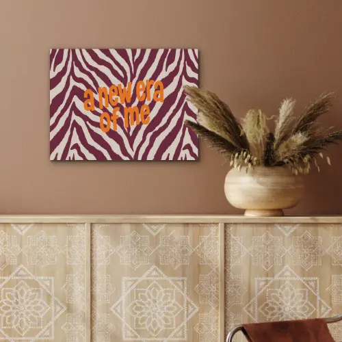 New era - Bordeaux - Zebraprint PET vilt klein -sfeer4