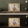 Kerst - Poppetje - Abstract Light Box met kabel (Tafellamp) klein -sfeer3