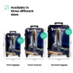 Rijzende raket NBS - Handbagage koffer - Kinderen Unisex middel zzzzzzVergelijking_3EN