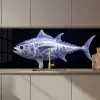 Porselein - Tonijn - Delfts - Blauw keuken achterwand 2 middel zz_3dshopping