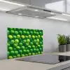 Limoenen - Druppels - Groen keuken achterwand spatscherm klein 900 -3d_schuin