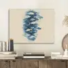 Vissen - Minimalistisch - Blauw PET vilt klein -sfeer1