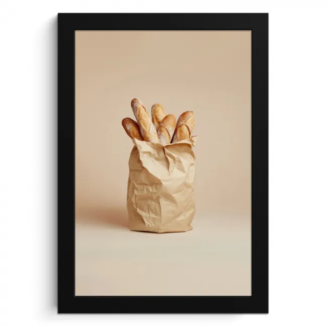Baguette - Brood - Stokbrood - Beige KitchenYeah - Keuken - Fotolijst klein -3d