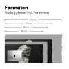 Modern - Vrouw - Hoed Muismat XXL klein -sfeer5