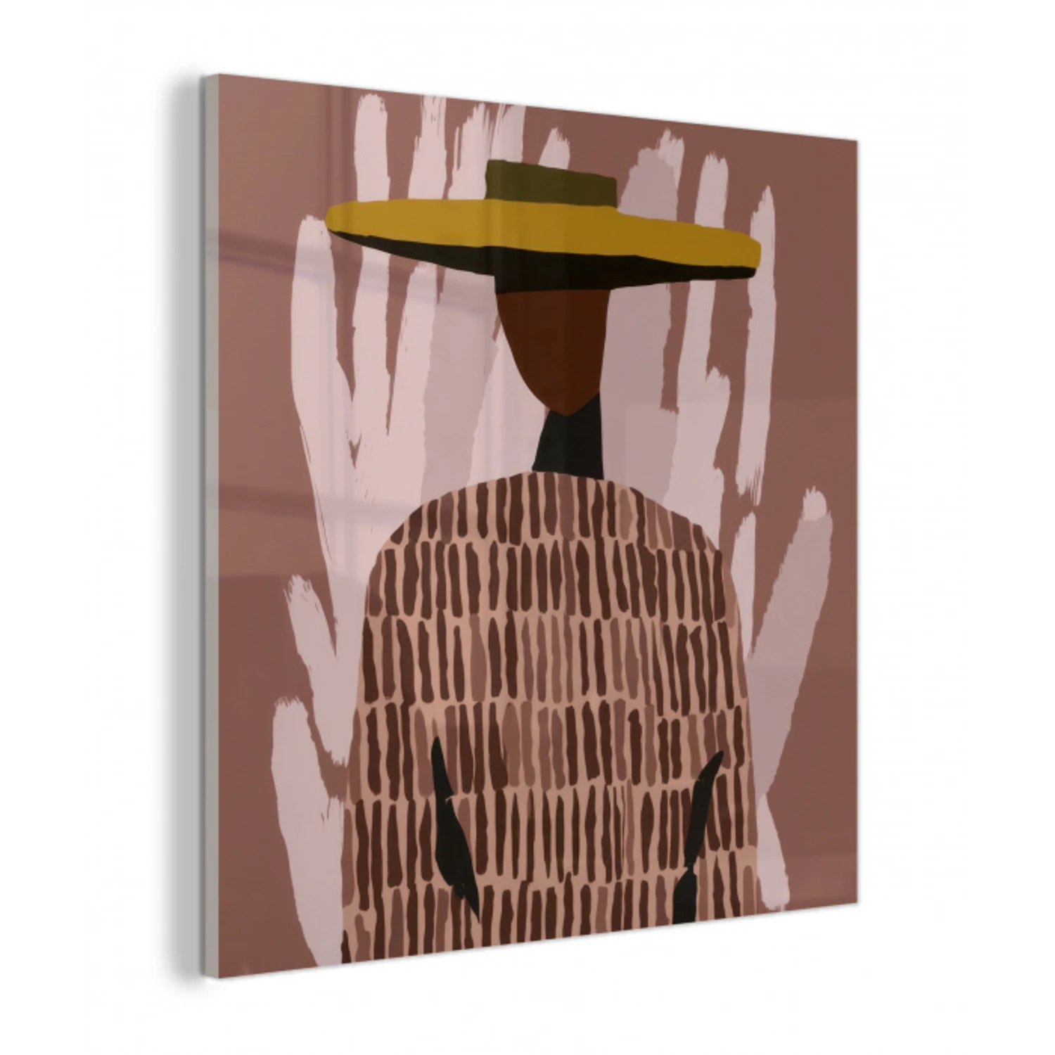 Abstract - Figuur - Illustratie - Hoed plexiglas 5mm klein -z3d